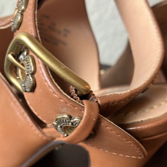 Coach: Brown Eddison G2503- adjustable ankle strap- Mule Heels- 5.5 - Picture 14 of 16